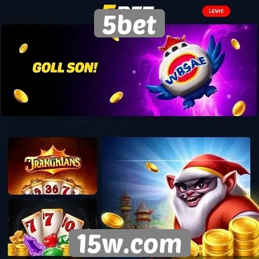 Comparativo de jogos disponíveis no 5bet